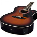 Violão Harmonics GE-21 Eletroacústico Aço Sunburst