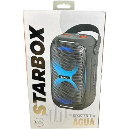 Caixa de Som Sumay Starbox 30w Preta