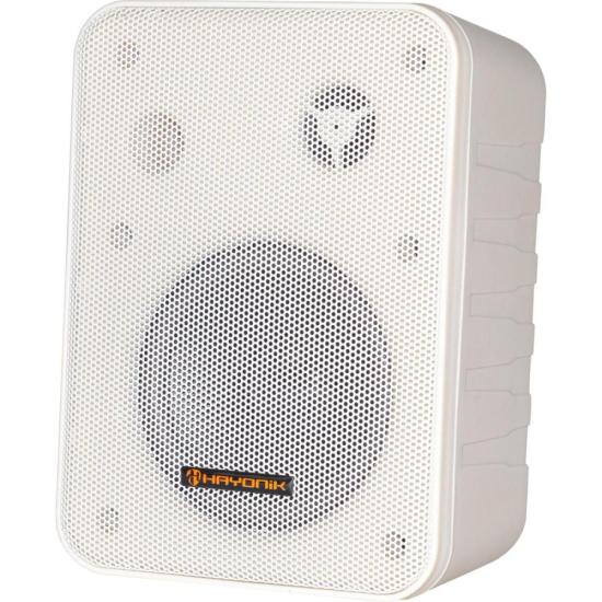 Kit Som Ambiente 200W Musical AMBIENCE 2000 V2 Branco HAYONIK