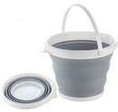 Kit Balde Retrátil Silicone Kit 2 Baldes De 10l E 5l