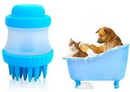 Pente Escova Cães Massagem Silicone