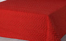 Cobre Leito Matelassado Classic Queen 03 Pçs Vermelho