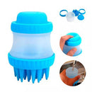 Escova De Silicone Para Banho De Cachorro E Gatos