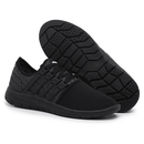 Tênis Caminhada Confortável Colors All Black 15008