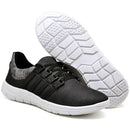 Tênis Caminhada Confortável Cinza/preto 15003