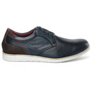 Sapato Masculino Brogue Derby Comfort Marinho 605