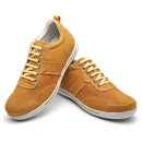 Sapatênis Casual Conforto Couro Bege 3011