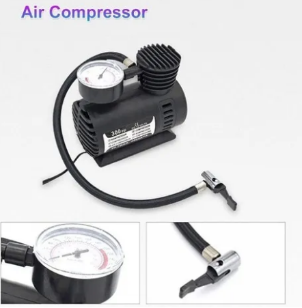 Compressor Carro Automóvel 12v 300 Psi Portátil Pneu Bola