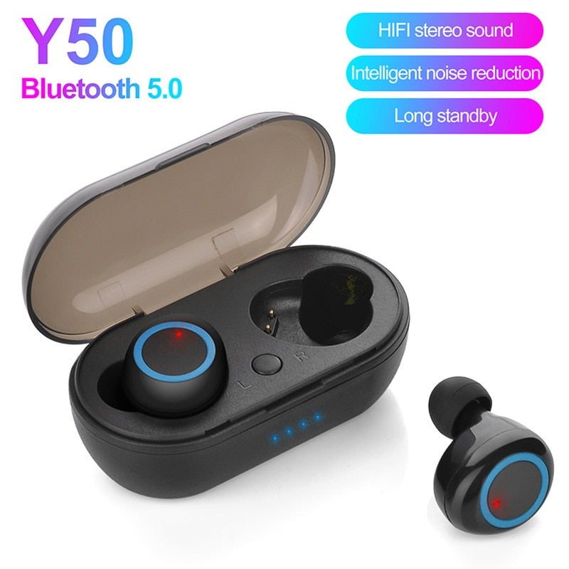 Fones de ouvido Bluetooth 5.0 modelo Y50