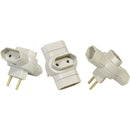 Plug T Universal Cinza Tramontina