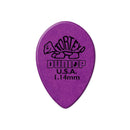 Palheta Tortex Small Teardrop 1,14mm Roxa Pct C/36 423r 1.14 Dunlop