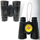 Kit 10 Binóculos Infantil Bússola Com Cordão Barato Promoção