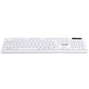 TECLADO CHOCOLATE BRANCO SLIM MULTIMIDIA 1.8 METROS USB - TCB200