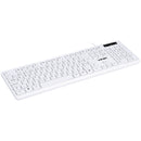 TECLADO CHOCOLATE BRANCO SLIM MULTIMIDIA 1.8 METROS USB - TCB200