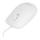 Mouse Usb Dynamic Slim Branco 1600 Dpi Cabo 1,8m - Vinik - Dm126b