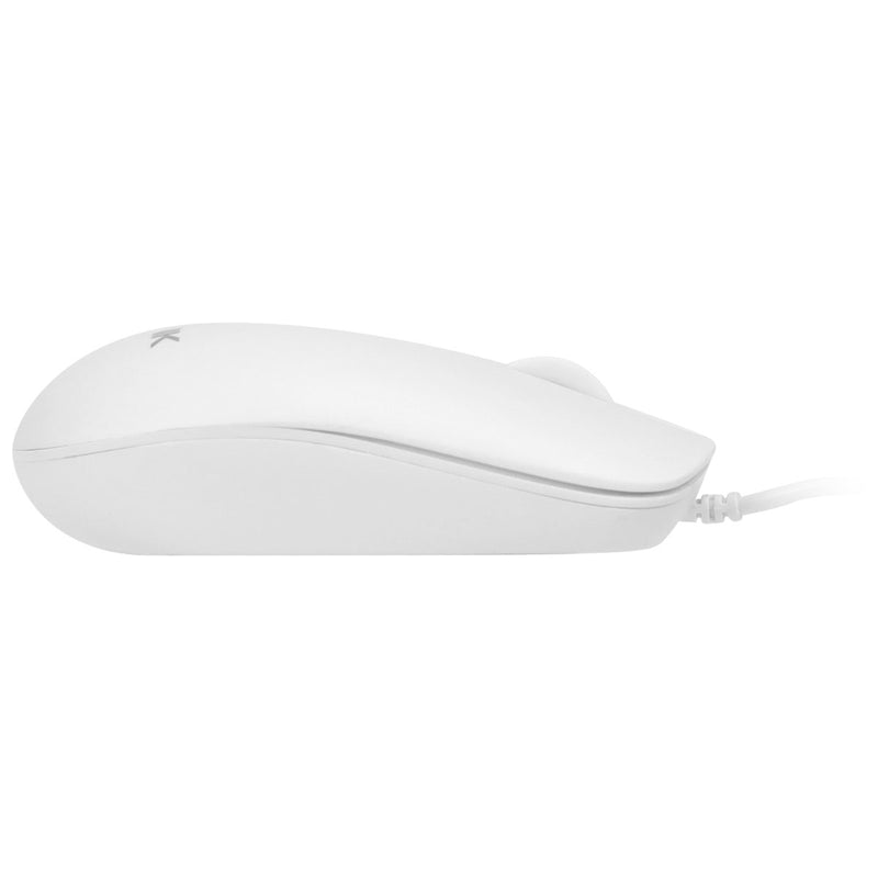 Mouse Usb Dynamic Slim Branco 1600 Dpi Cabo 1,8m - Vinik - Dm126b