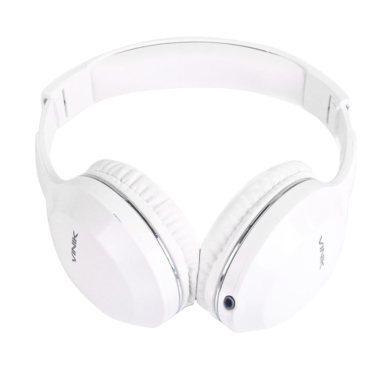 Fone De Ouvido Headset Go Tune Branco Com Microfone Cabo 1.2m Plug P2 Estereo P3 - Hg110tb