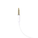 Fone De Ouvido Sound Pods Branco Com Microfone Cabo 1.2m Plug 3.5mm Estereo P3 - Sp220b