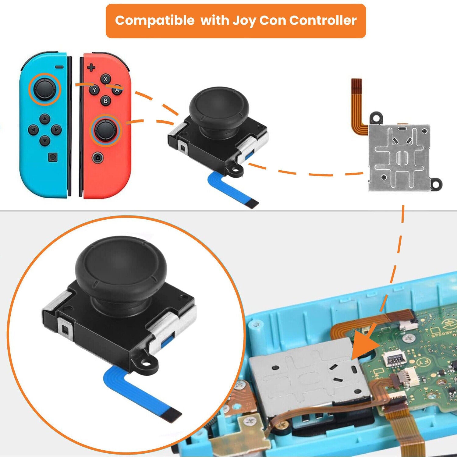 Substituição do Joy-Con do Nintendo Switch