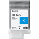 Cartucho de Tinta Canon PFI-107 C-130ml (5pçs) 6706B003AA
