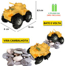 Carrinho De Brinquedo Vira Cambalhota Bate E Volta Tanque