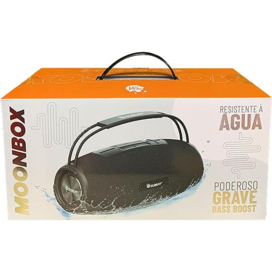 Caixa de Som Sumay Moonbox 10w Preta