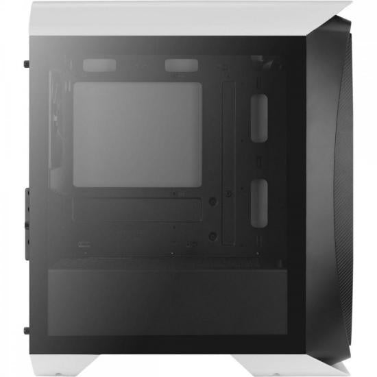 Gabinete Gamer Aerocool Aero One Mini Branco Lateral Vidro