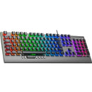 Teclado Gamer Mecânico Fortrek Cruiser Dark Grey RGB