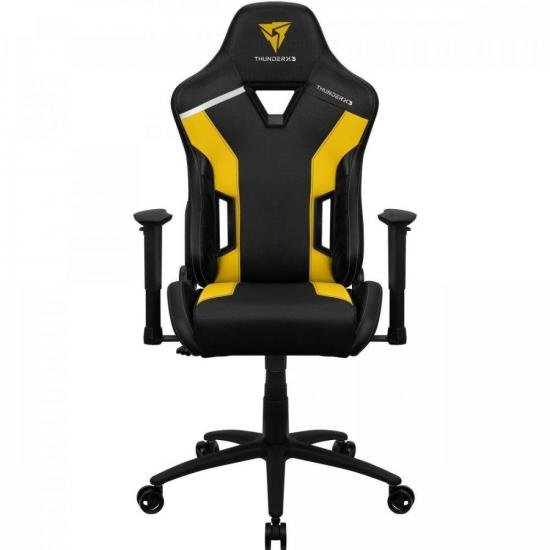 Cadeira Gamer TC3 Bumblebee Yellow THUNDERX3