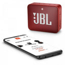 Caixa Multimídia Portátil Bluetooth GO 2 Vermelha JBL