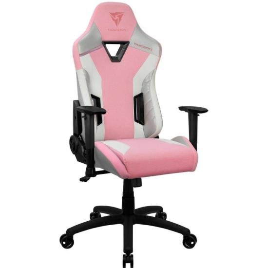 Cadeira Gamer ThunderX3 TC3 Sakura White Rosa