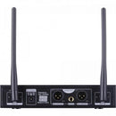 Microfone Sem Fio de Mão Duplo UHF Harmonics HSF-102