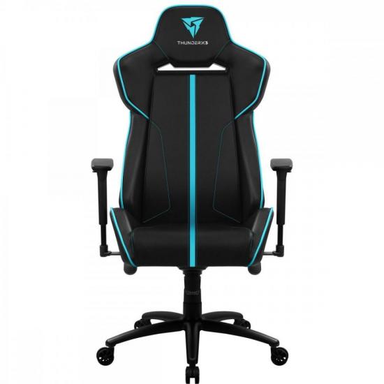 Cadeira Gamer BC7 Larger 150kg Black Cyan THUNDERX3