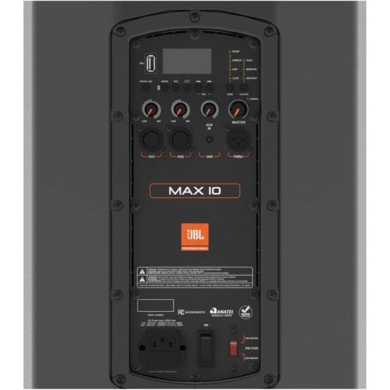 Caixa de Som JBL Max 10 Bluetooth Preto