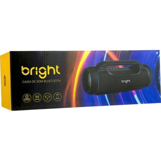 Caixa de Som Bright C03 Bluetooth Preto