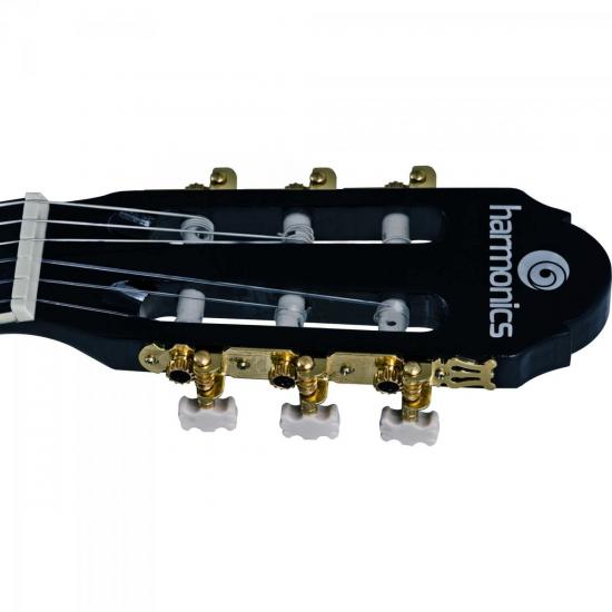 Violão Harmonics GC-10 Acústico Nylon Preto