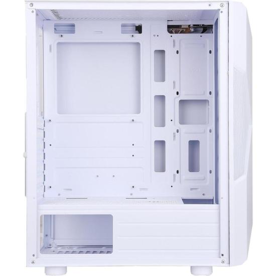 Gabinete Gamer Fortrek Holt Mid Tower RGB Branco