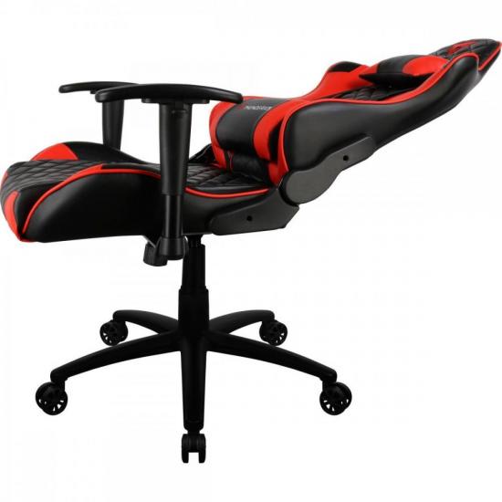 Cadeira Gamer Profissional TGC12 Preta/Vermelha THUNDERX3