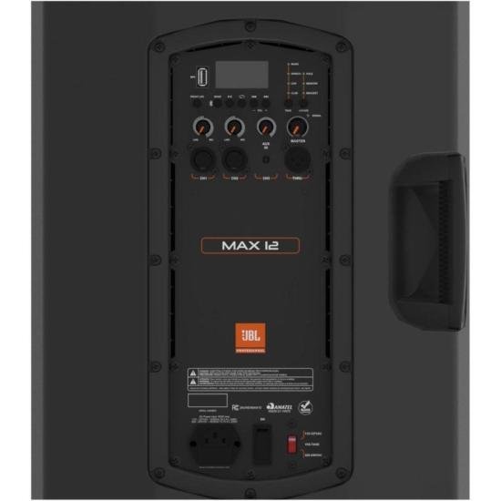 Caixa de Som Ativa JBL Max 12 Bluetooth Preto