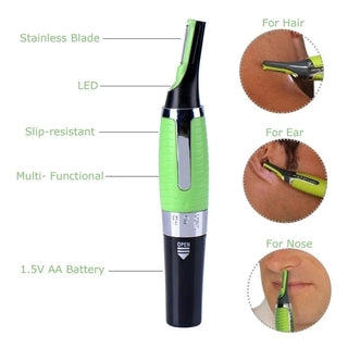 Aparador Cortador De Pelos Faciais Nariz Sobrancelha Ouvido