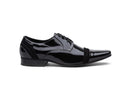 Sapato Social Verniz/velour Preto 7004