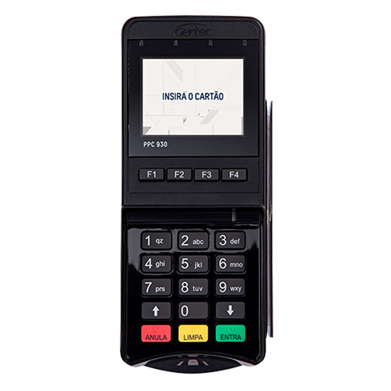 Pin Pad Gertec PPC930 Preto USB 70200031