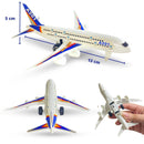 Kit 4 Avião De Brinquedo Com Fricção Jatinho De Plástico