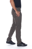 Calça Macaw Sarja 7674 Chumbo