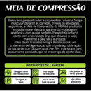 Meia De Compressão Absorve Suor Estimula Circulação