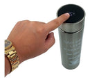 garrafa térmica de aço inoxidável display temperatura
