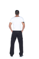 Calça Cargo Macaw Sarja 7657 Preta