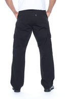 Calça Cargo Macaw Sarja 7657 Preta