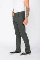 Calça Macaw Sarja 7594 Verde Musgo