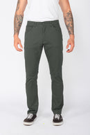 Calça Macaw Sarja 7594 Verde Musgo